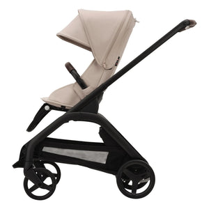 Bugaboo - Bugaboo Dragonfly Urban Stroller complete black chassis | Taupe brown