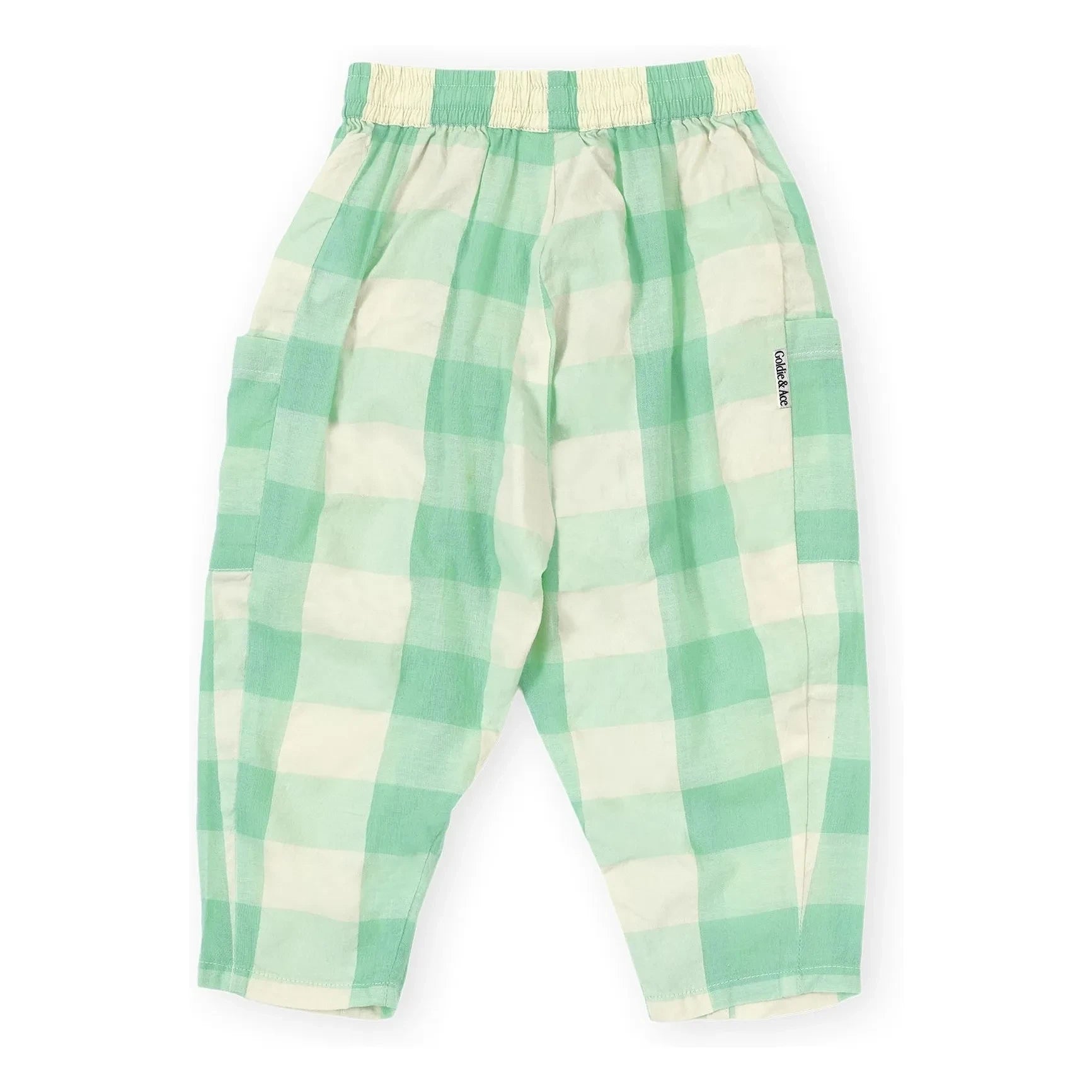 Goldie + Ace - Checkered Pants | Green