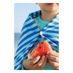 Quut - Circuit microfiber beach towel | Blue