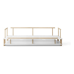 Oliver Furniture - Oak Camp Bench Bed