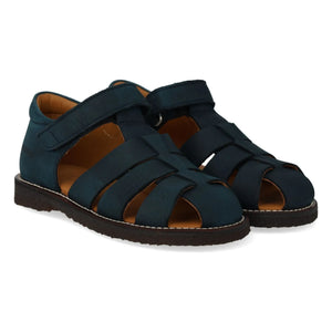 Angulus - Fisher Nubuck Sandal Kids | Navy