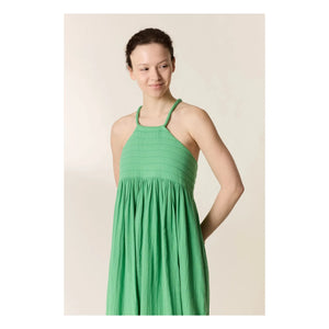Leon & Harper - Romee organic cotton dress | Aqua green