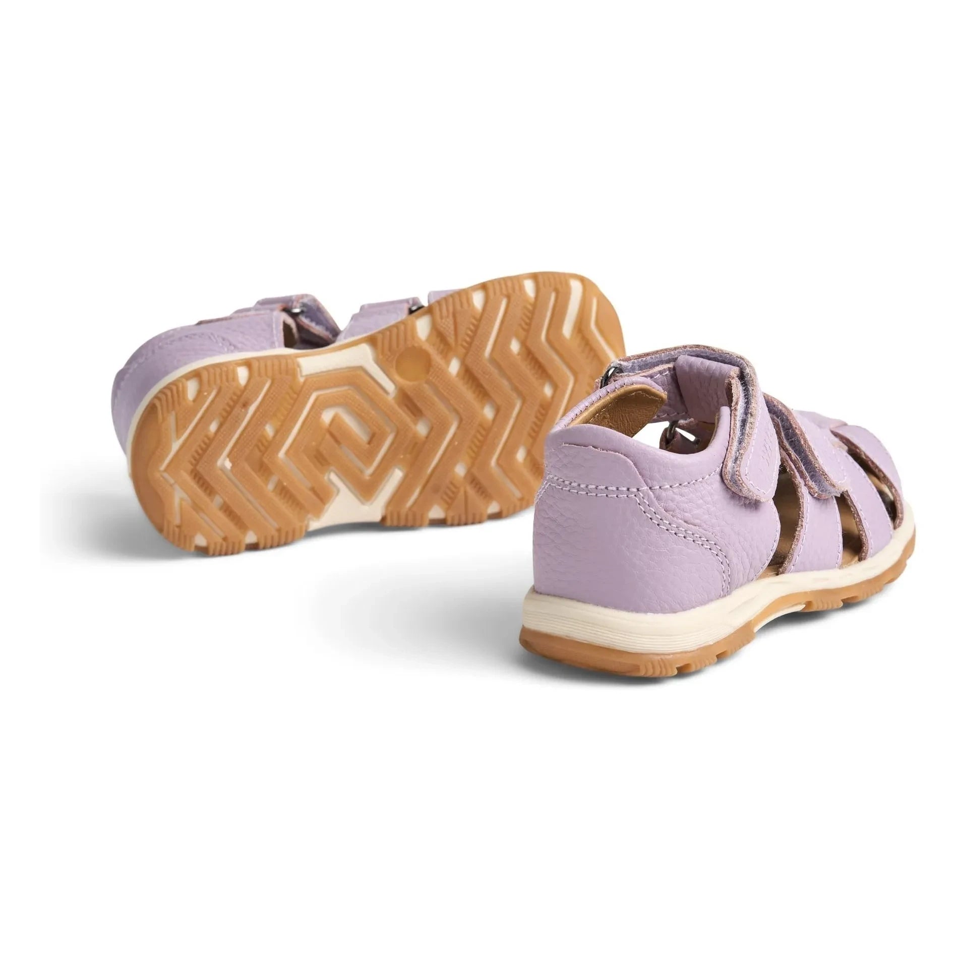 Wheat - Frei Leather Sandals | Lavender