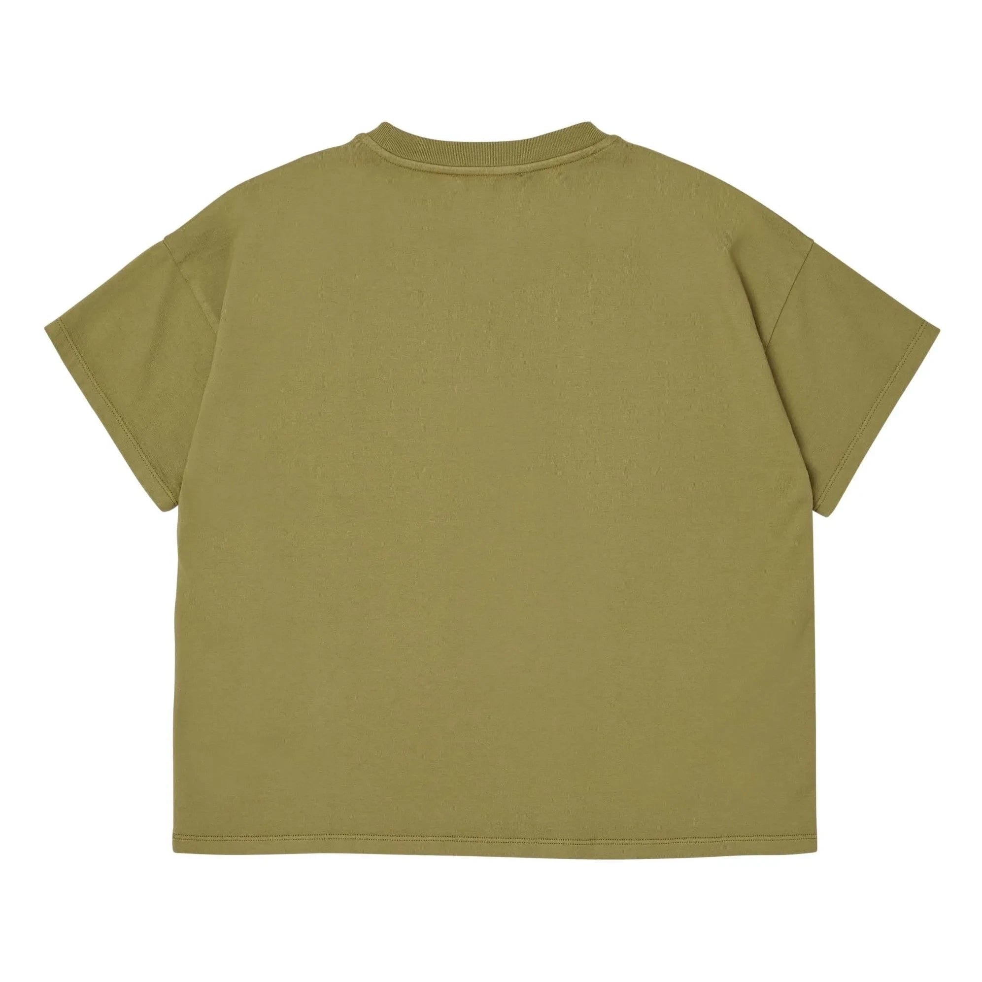 Main Story - Oversized Organic Cotton T-shirt | Olive Green