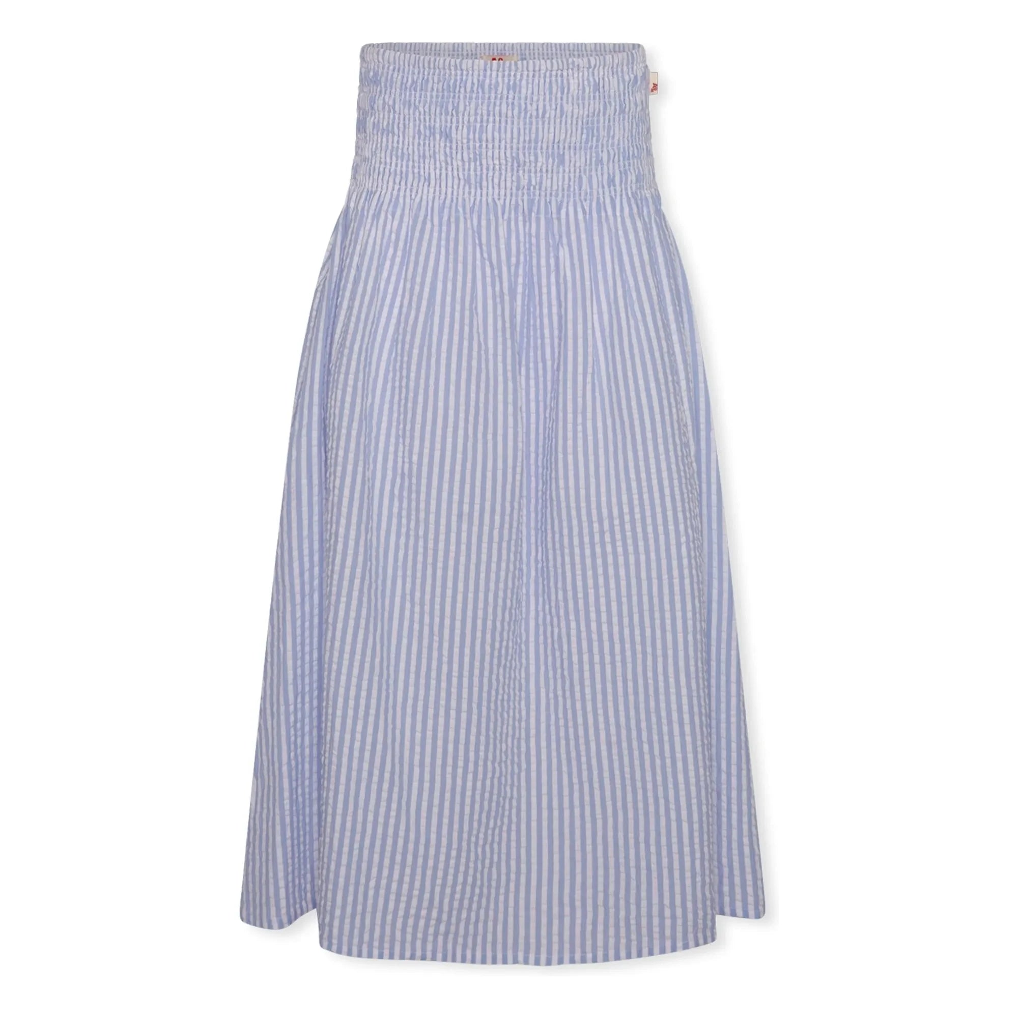 AO76 - Uhuru Striped Skirt | Blue