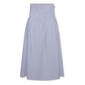 AO76 - Uhuru Striped Skirt | Blue