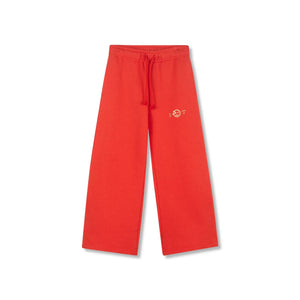 Wynken - Organik Pamuklu Geniş Jogger Pantolon | Kırmızı