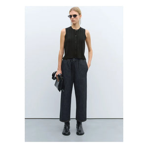 Cordera - Comfortable Elastic Waist Jeans Organic Cotton | Black