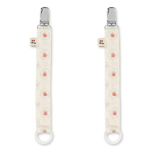 Konges Sløjd - Mirage Pacifier Clips - Set of 2 | Ecru