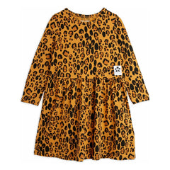 Mini Rodini - Leopard Dress | Brown