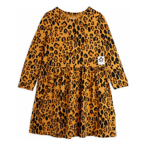 Mini Rodini - Leopard Dress | Brown