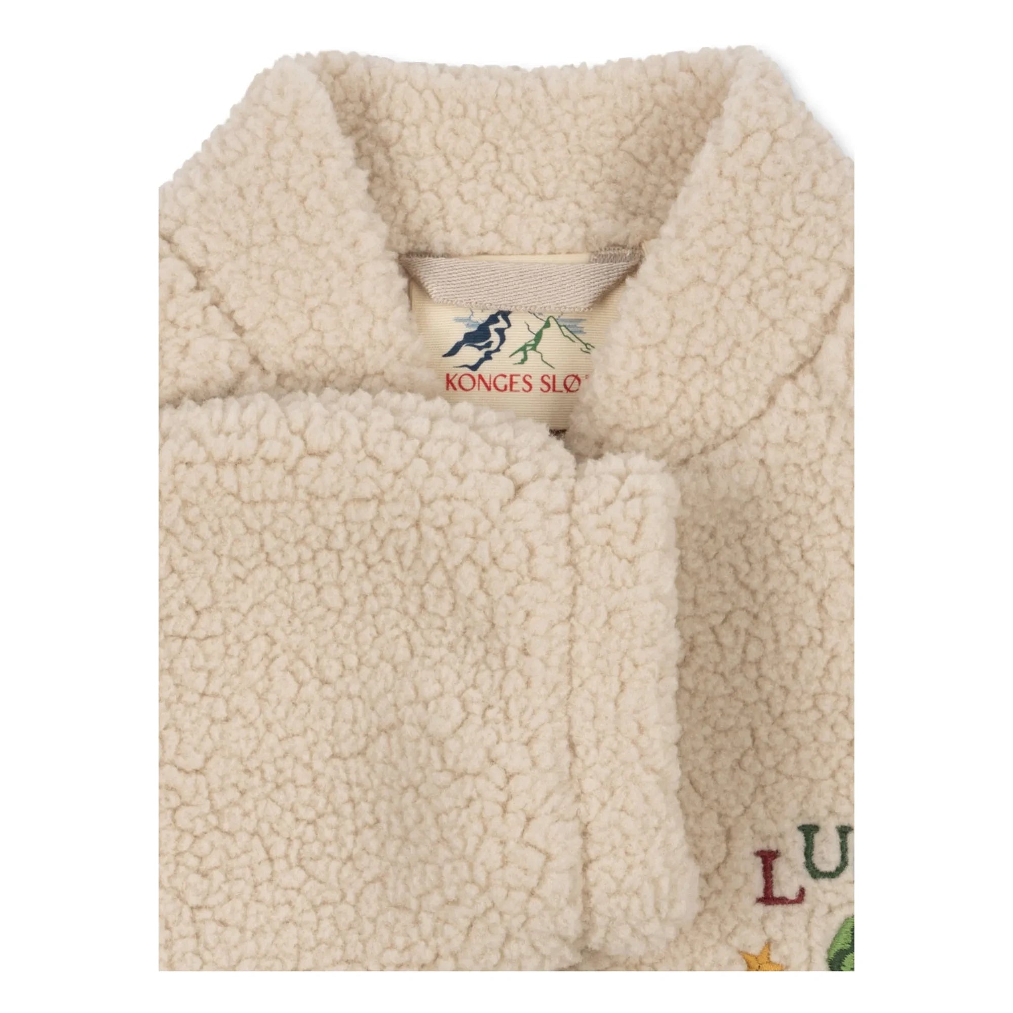 Konges Sløjd - Lucky Recycled Fiber Jazz Sherpa Jacket | Beige