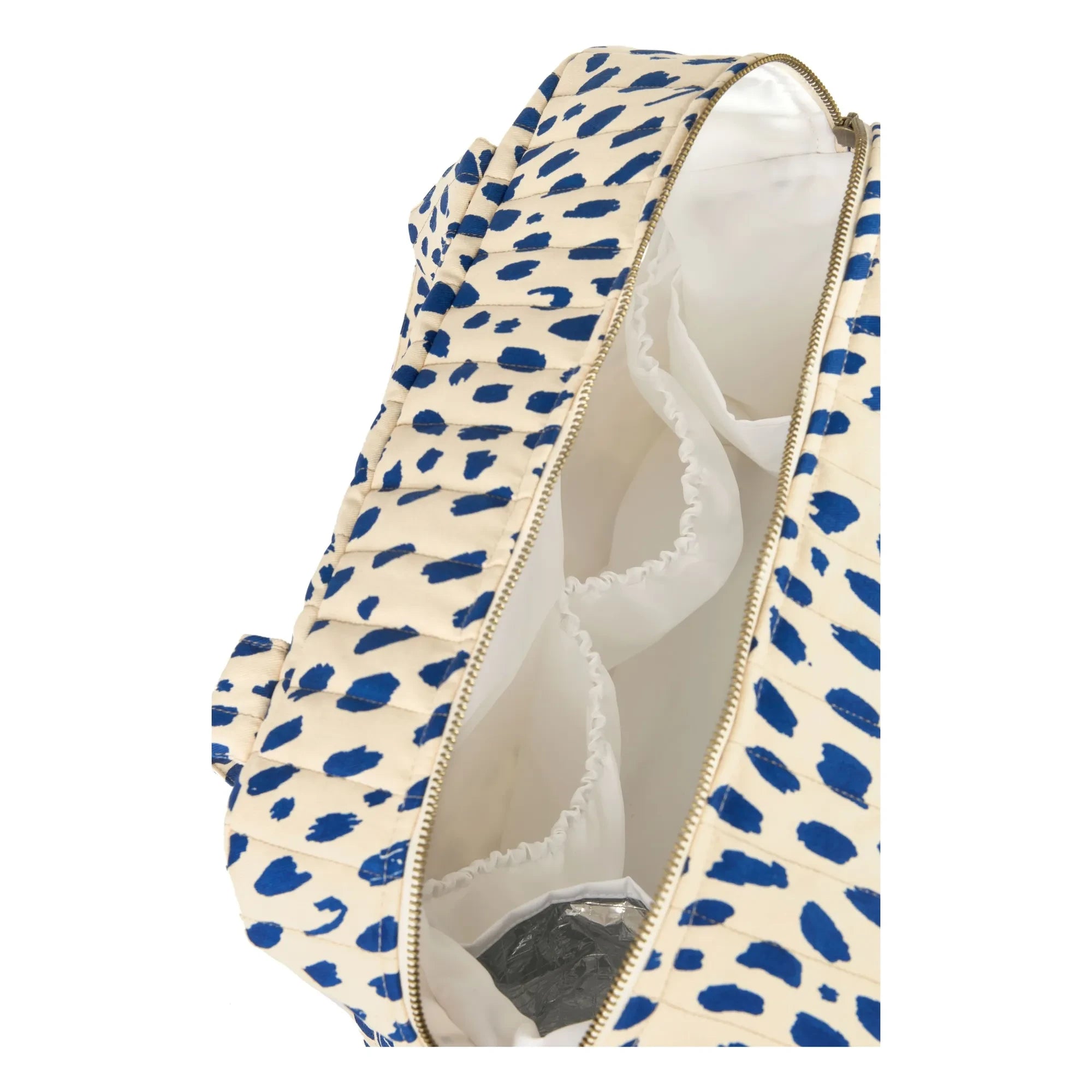 Nobodinoz - Waterproof Baby Changing Bag Hyde Park Leonie | Blue