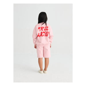 True Artist - Short N°1 Organic Pamuk | Soluk Pembe