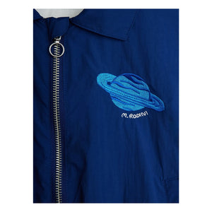 Mini Rodini - Planetary Recycled Fiber Bomber Jacket | Blue