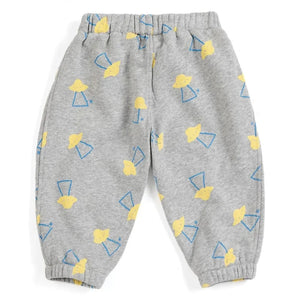 Bobo Choses - Jogger saucers Organic Cotton Baby | Speckled Grey