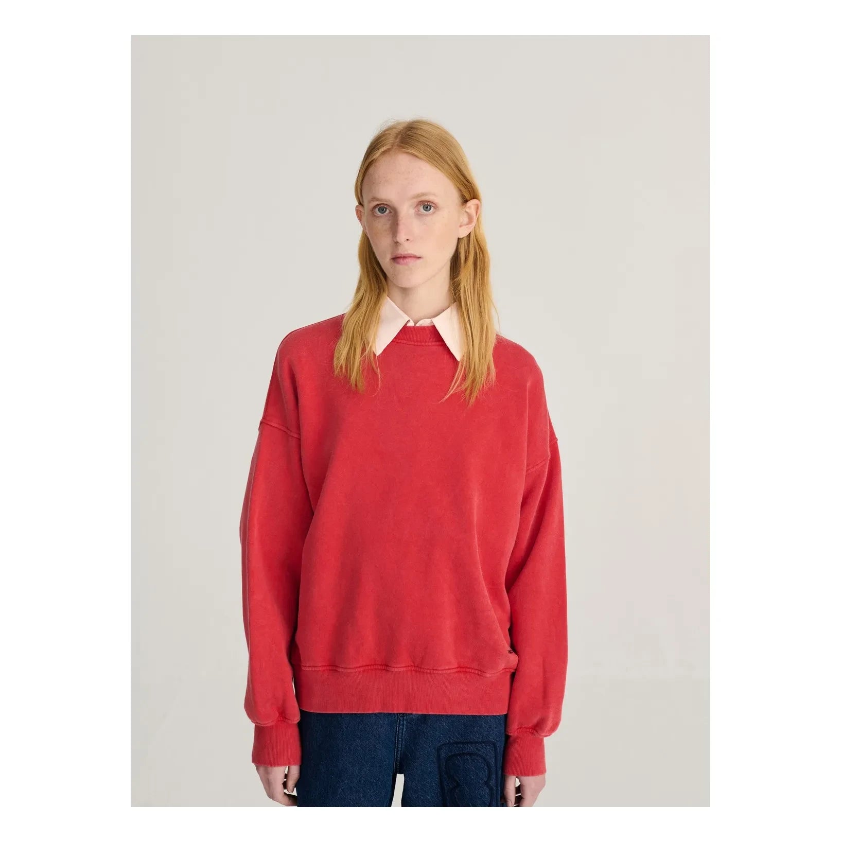Bobo Choses - Hidden Monster organic cotton sweatshirt | Red
