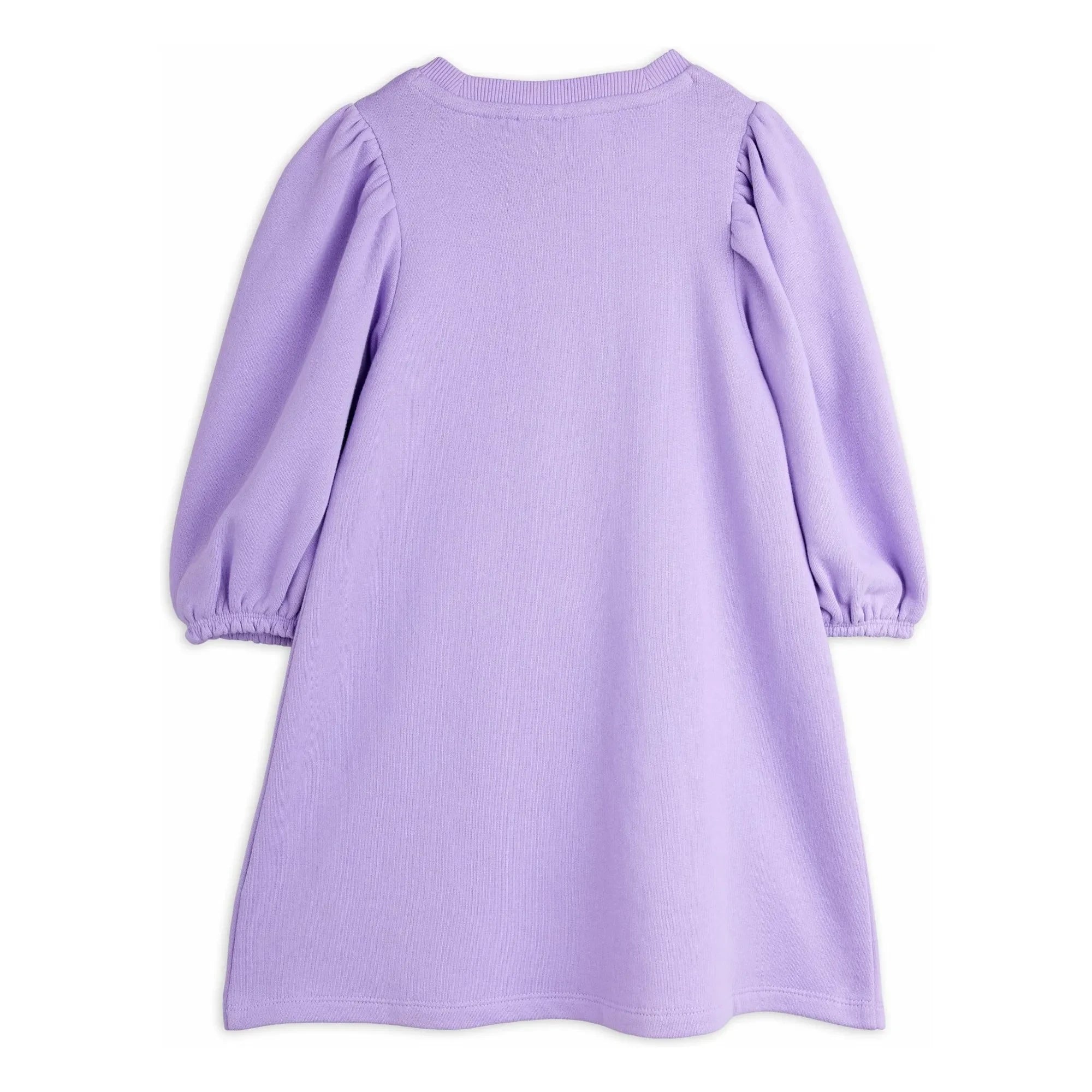 Mini Rodini - Organic Cotton Cat Dress | Purple