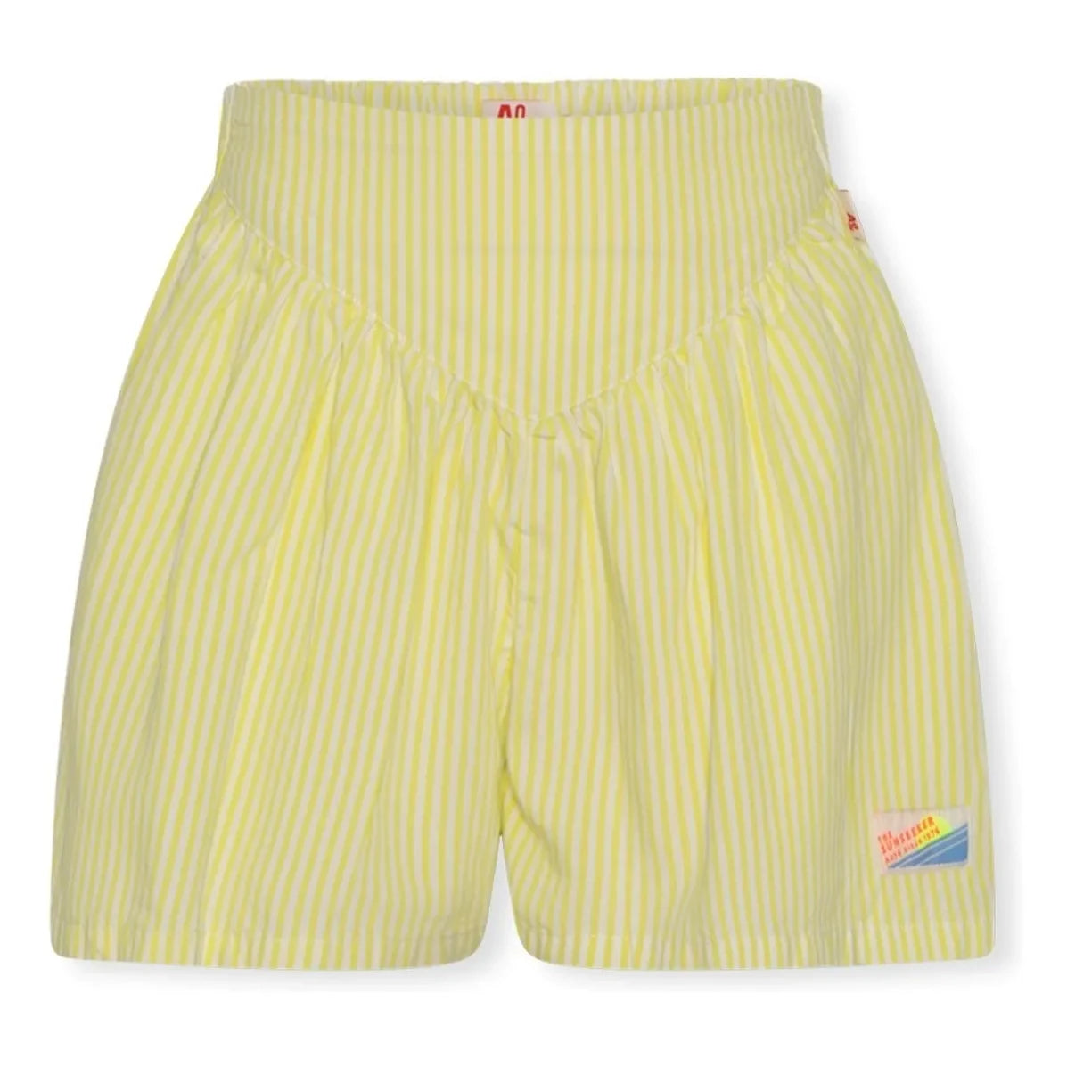 AO76 - Simba Striped Shorts | Yellow