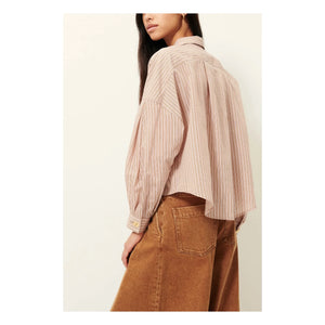 Sessùn - Balanca Striped Shirt | Rosewood