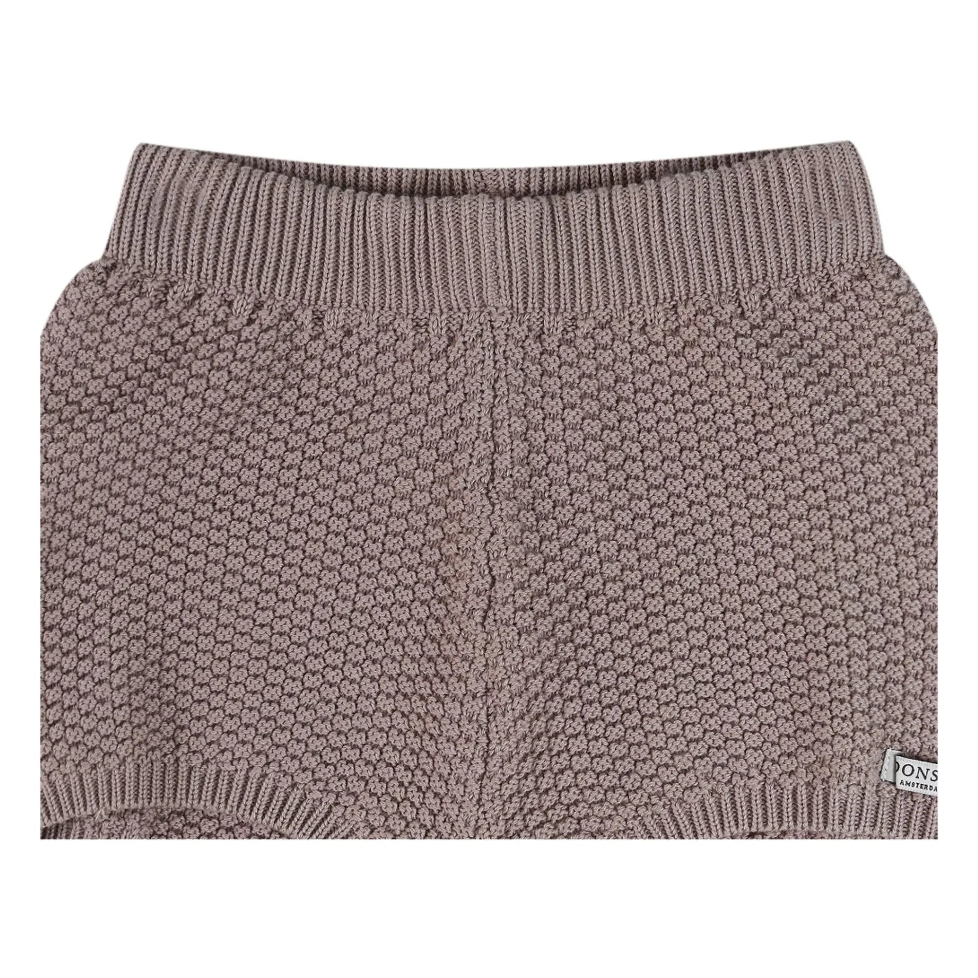 Donsje - Seloen Maille Shorts | Brown