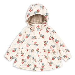 Konges Sløjd - Rainy Cherry Waterproof Jacket | Off-White