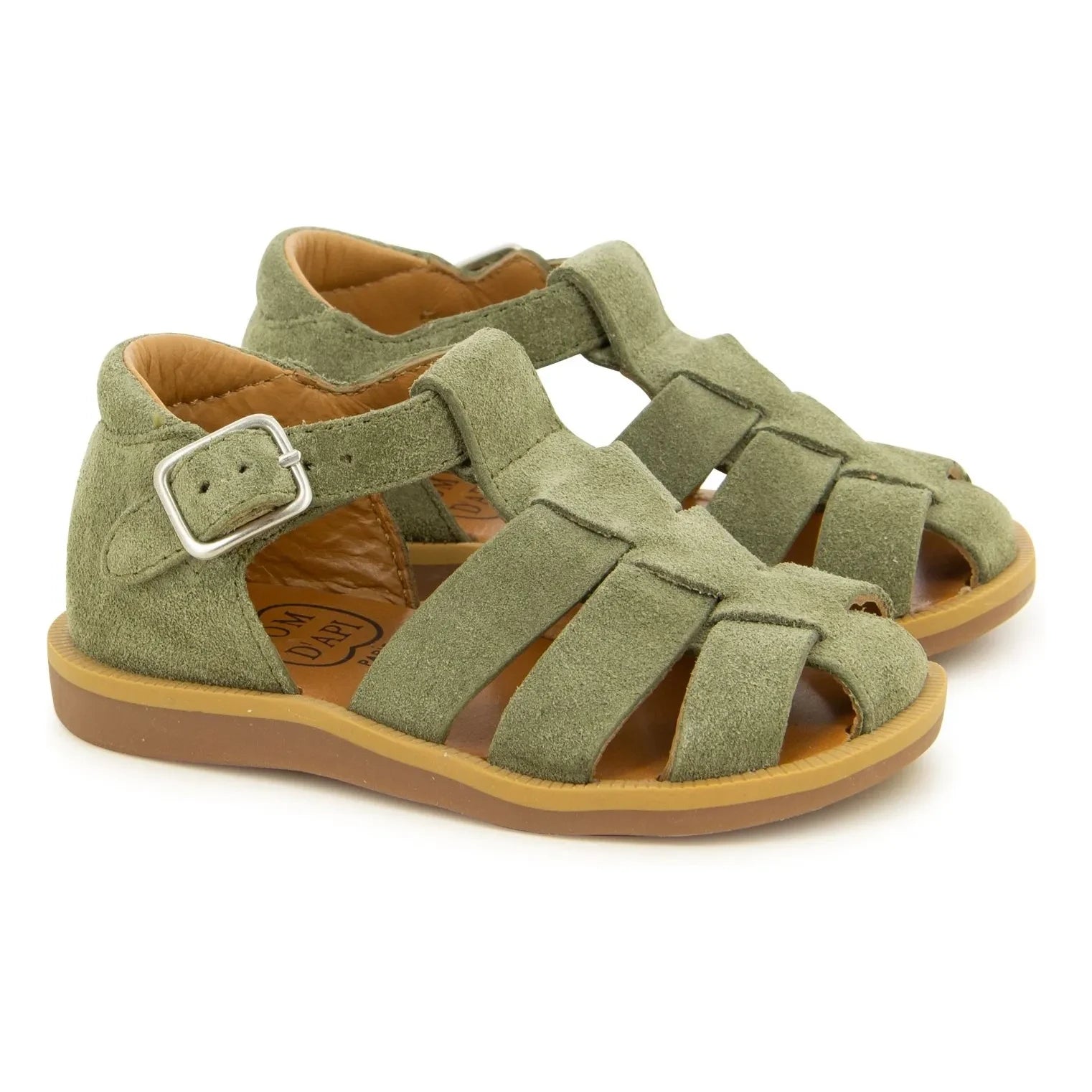 Pom d'Api - Poppy Daddy Sandals | Khaki