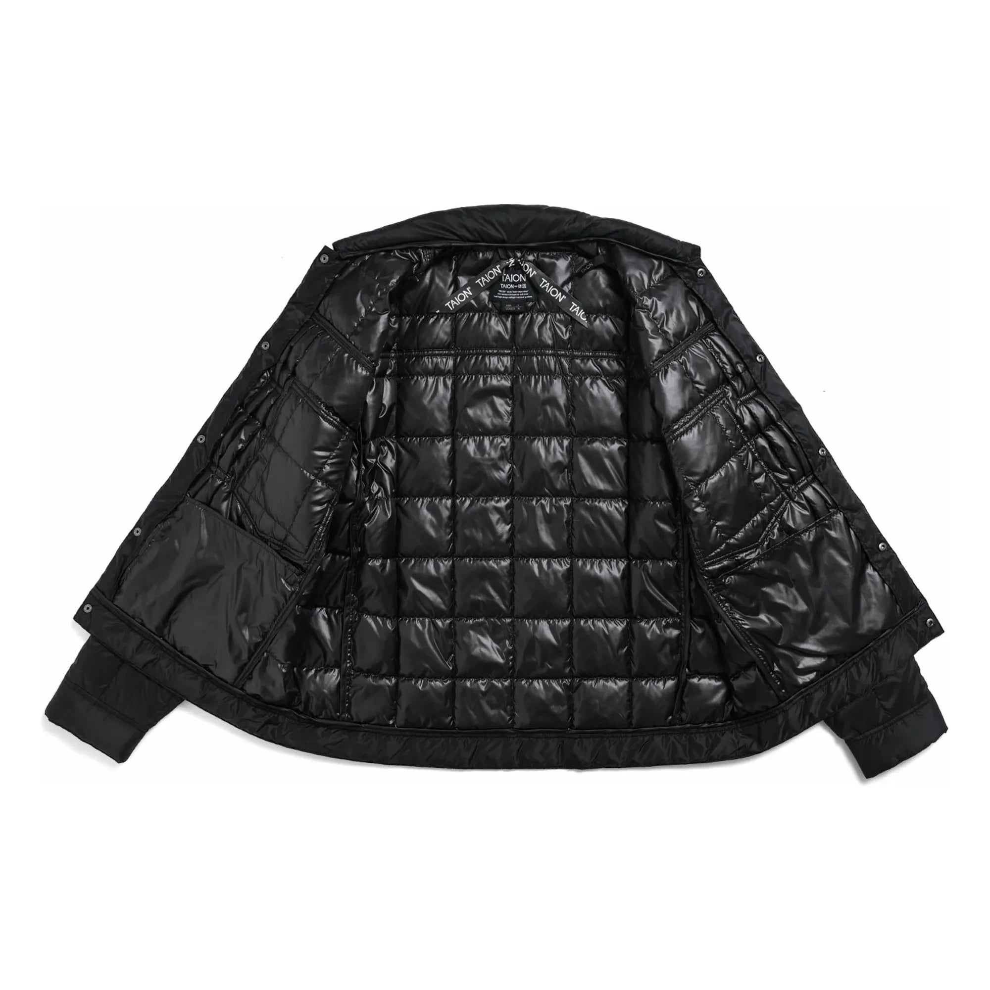 Taion - Unisex Puffer Work Jacket | Black