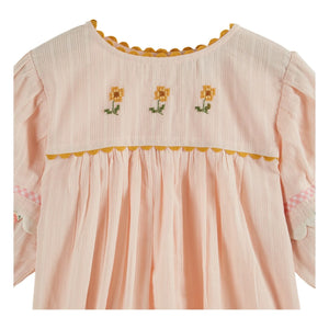 Emile et Ida - Floral Embroidered Blouse | Cream