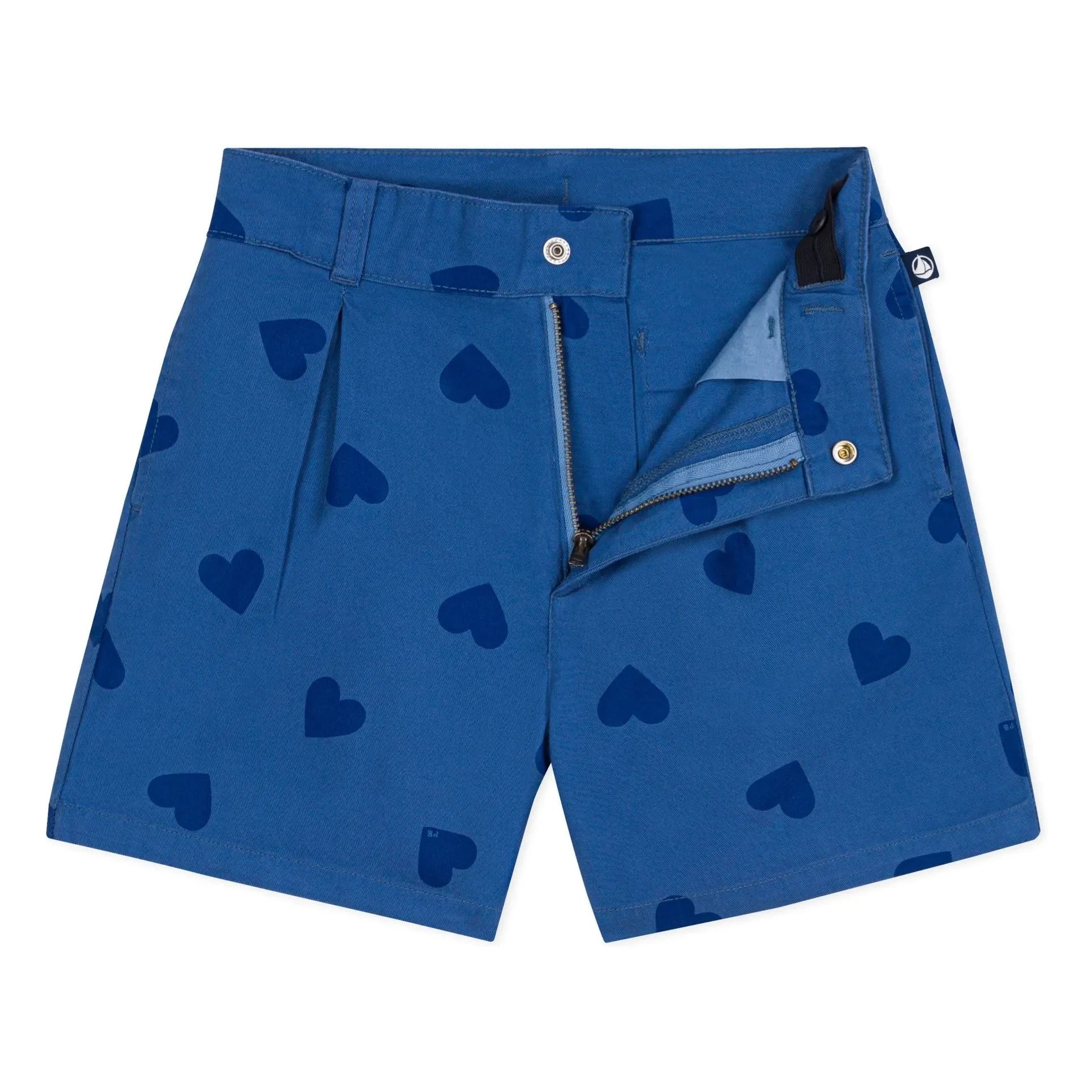 Petit Bateau - Bleurie Shorts Organic Cotton | Navy Blue