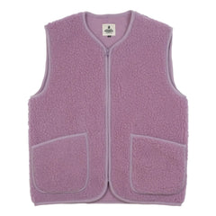 Coldbreaker - Pepitko Sleeveless Jacket | Lilac