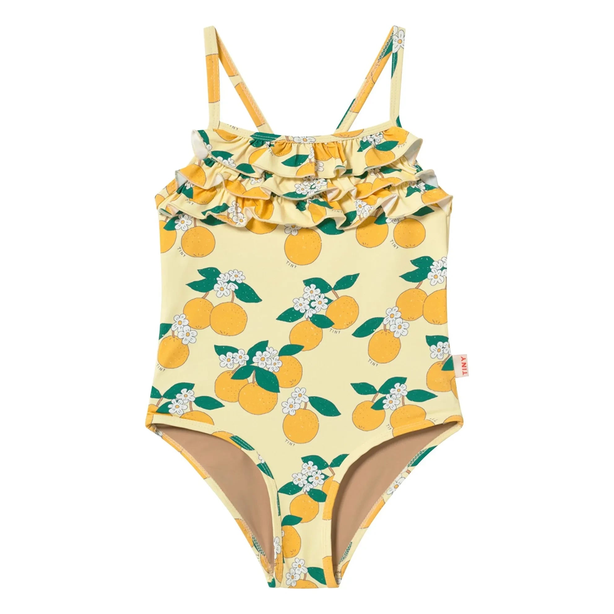 Tinycottons - Orange Swimsuit | Yellow