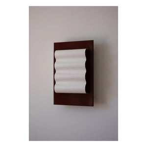 Violaine d'Harcourt - Wave Frame Wall Lamp | Brown