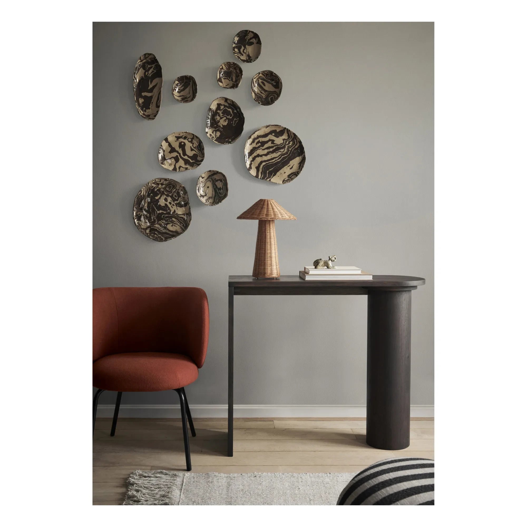 Ferm Living - Rattan Pendant Lamp Dou