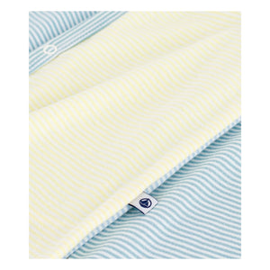 Petit Bateau - Çizgili Rahat Pijama | Sarı