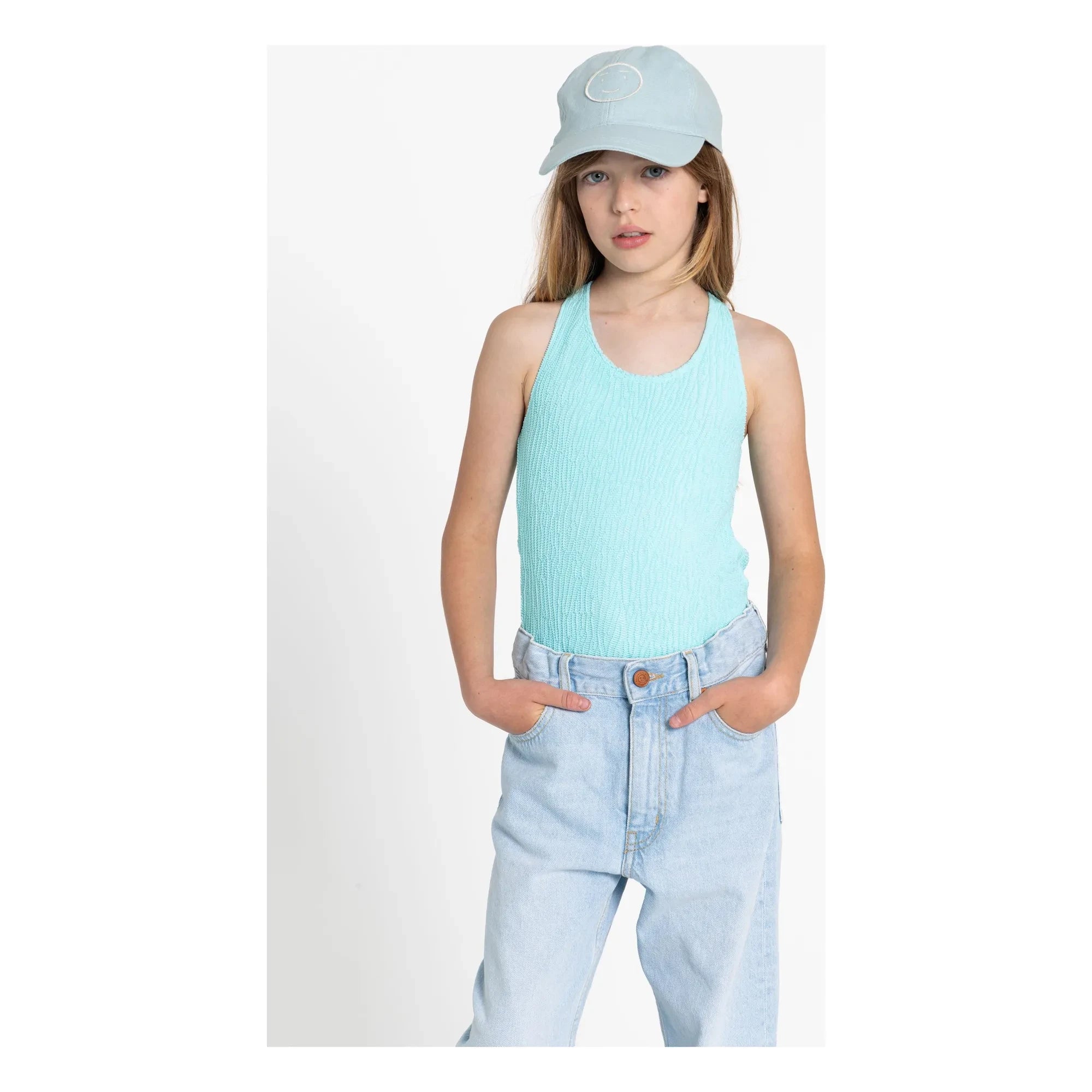 Smallable Kid - New Sally Swimsuit | Light Blue
