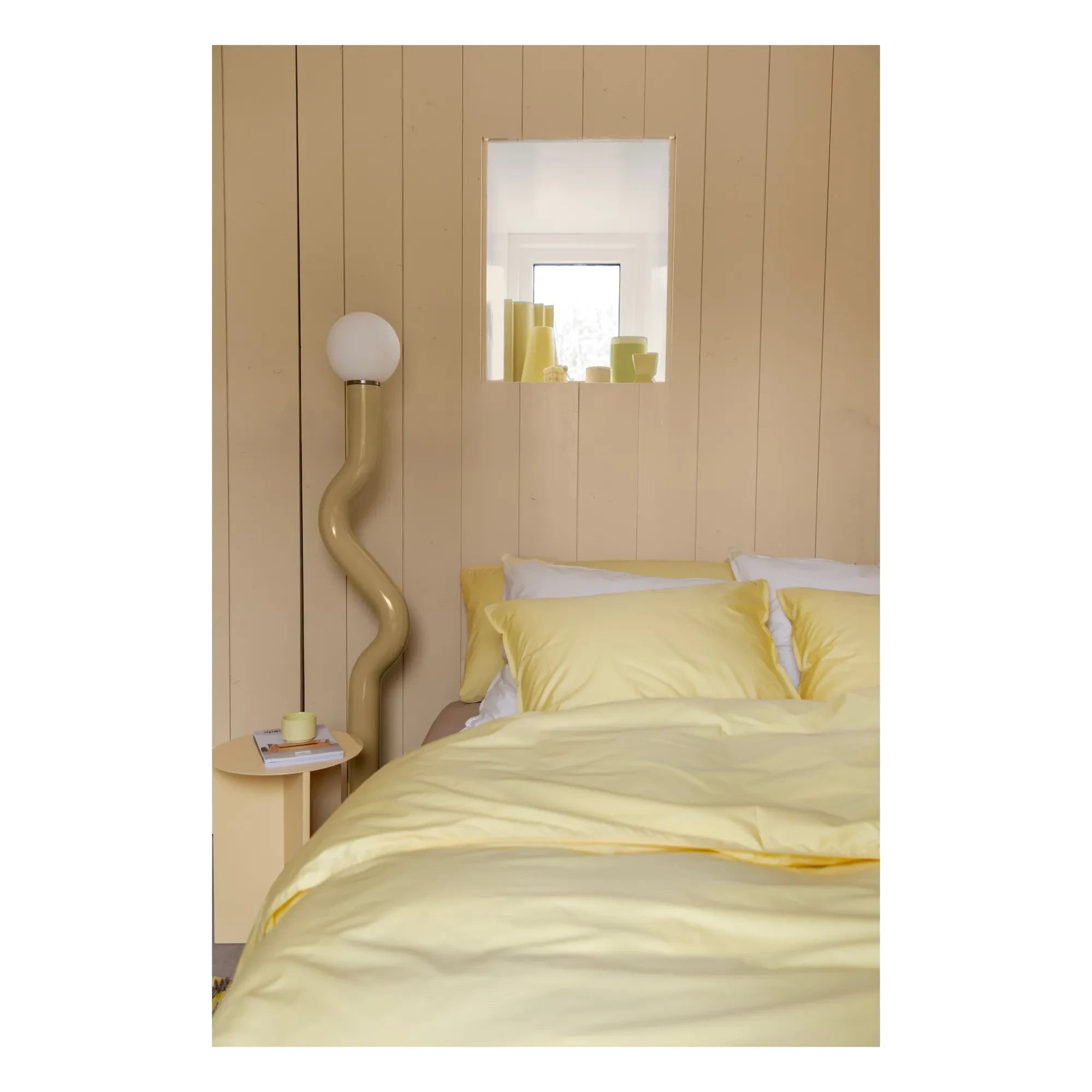 Suite 702 - Organic Percale Pillowcase - Butter Yellow | Yellow