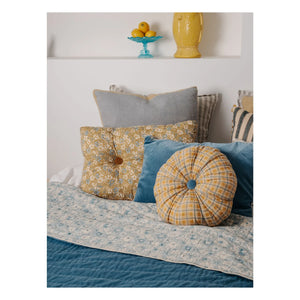 Le Monde Sauvage - Boréal Florence pillow | Yellow