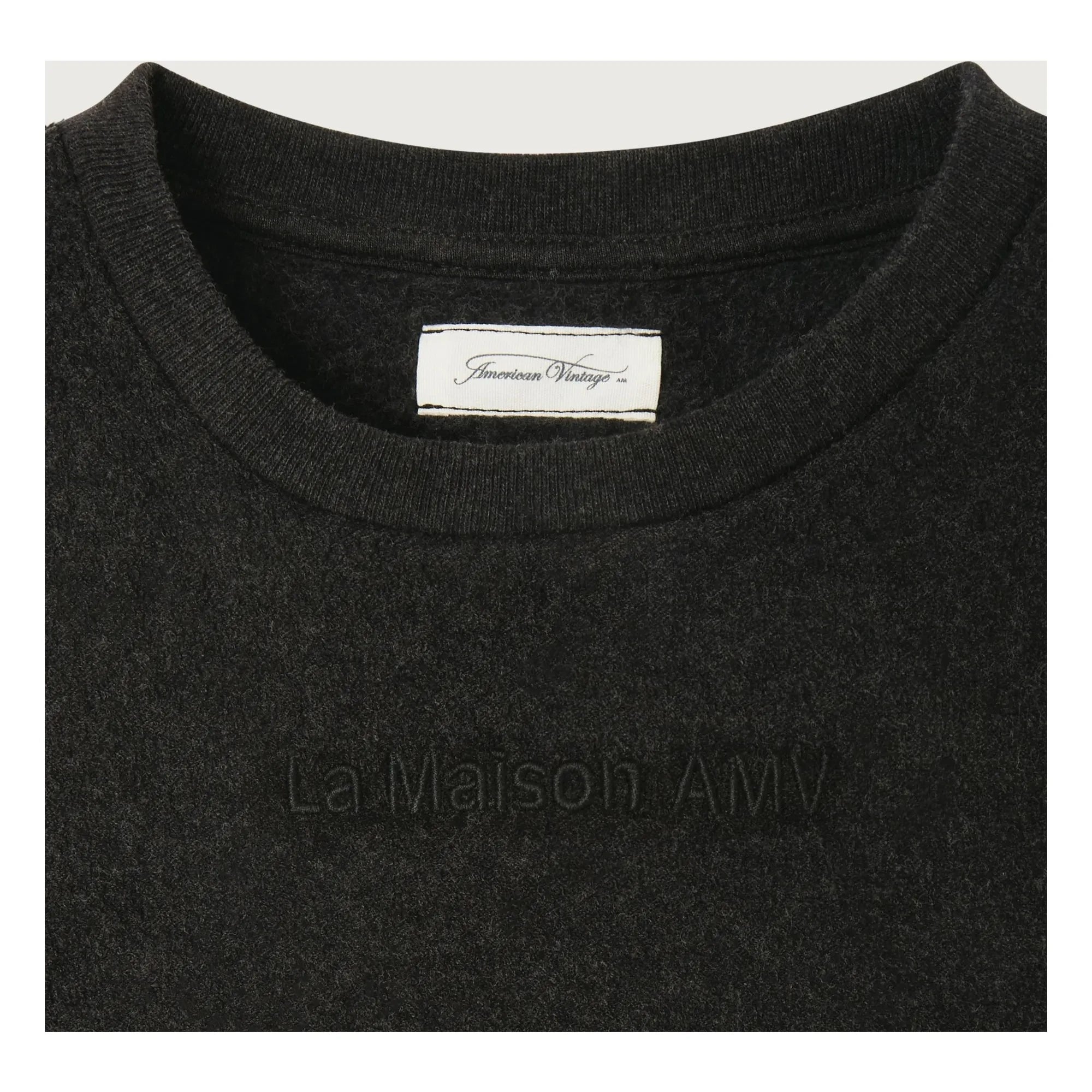 American Vintage - Bobypark Sweatshirt | Heather Charcoal Gray