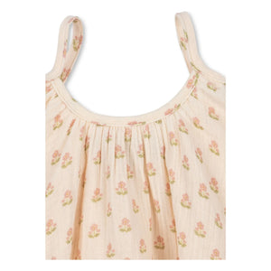 Konges Sløjd - Coconut organic cotton strapless dress | Light Pink