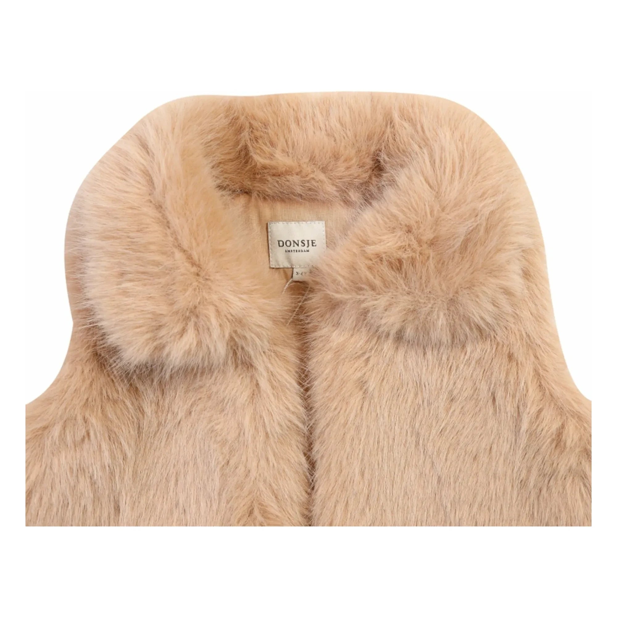 Donsje - Roswita Fur Vest | Peach