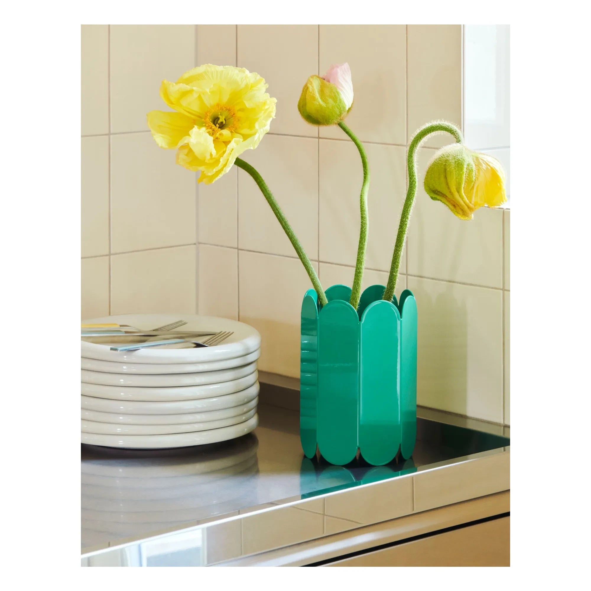 Hay - Vase Arcs | Green