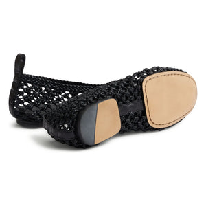 Soeur - Tosca Leather Ballerinas | Black