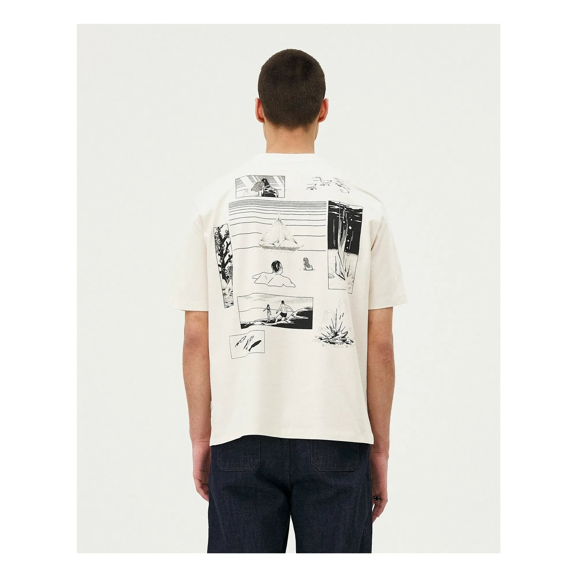 Noyoco - York Merceron T-Shirt Organic Cotton | Off White