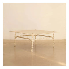 Honoré - Torsade Coffee Table | Ecru