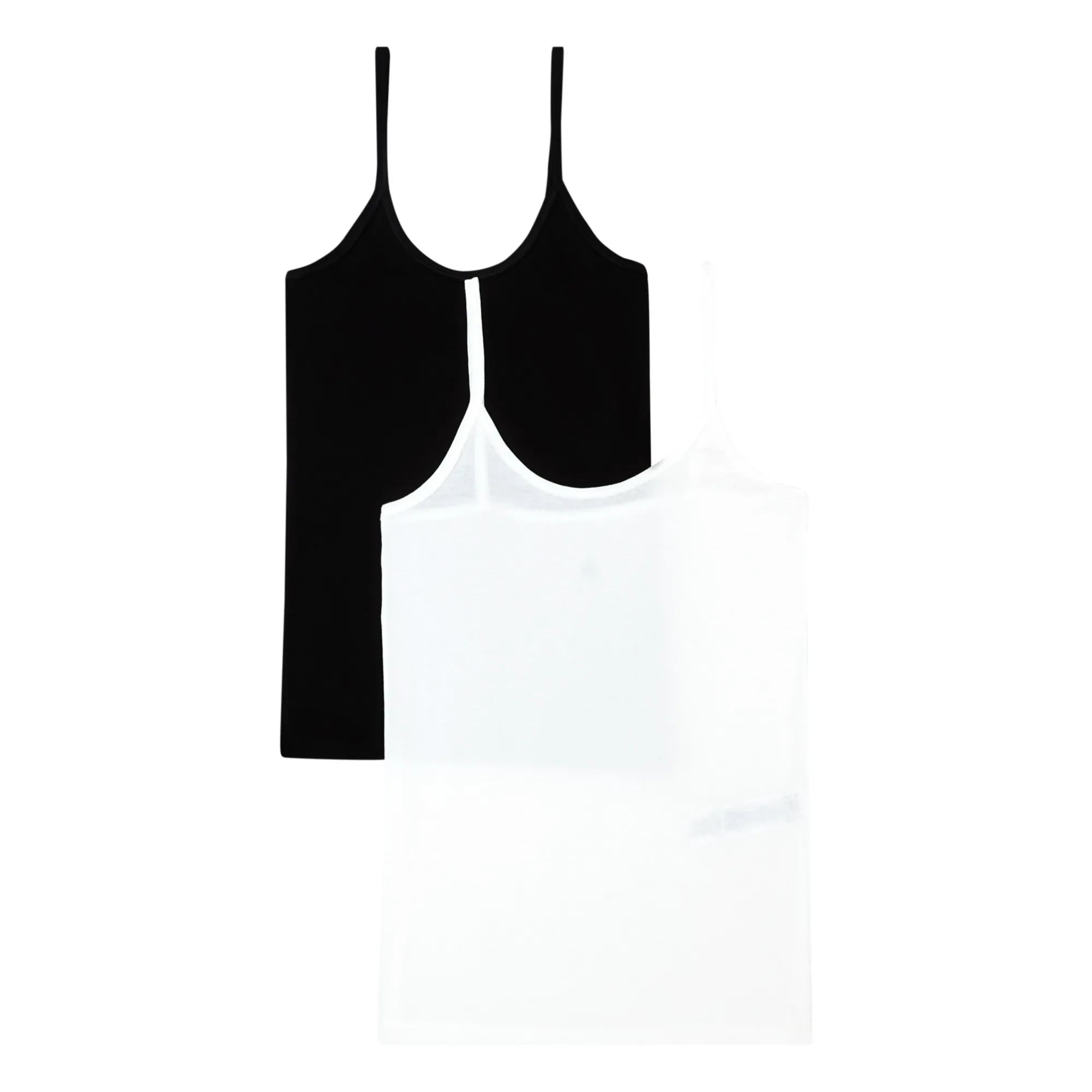Petit Bateau - 2-Pack Tank Top Set - Women's Collection | Black/White