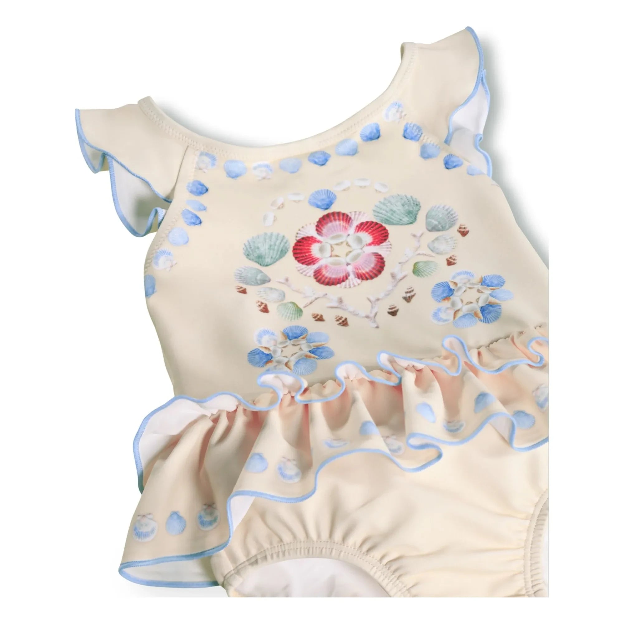 Molo - Nalani Shell Recycled Fibers Swimwear | Ecru