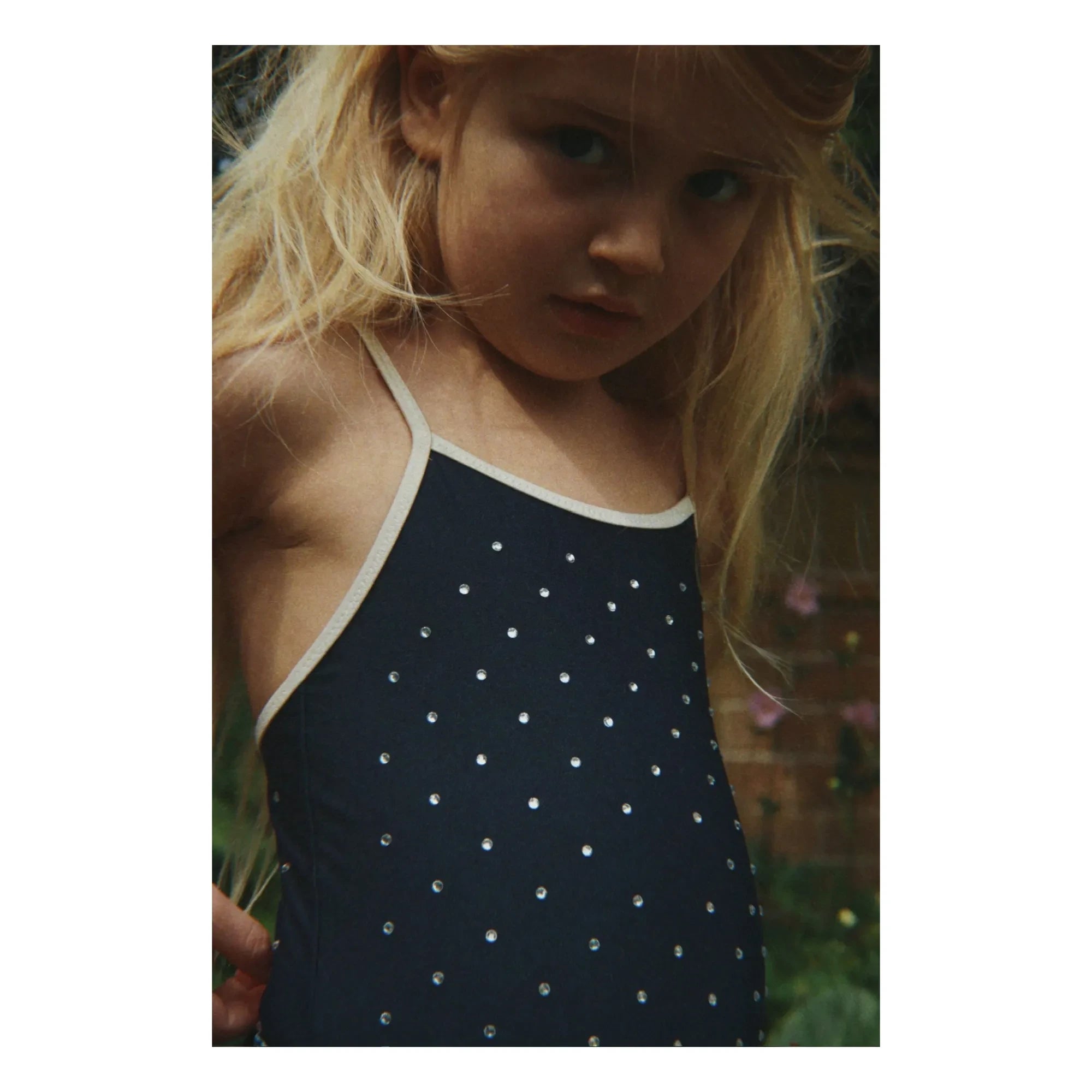 Konges Sløjd - Misty Etoiles Recycled Fiber Swimsuit | Night blue