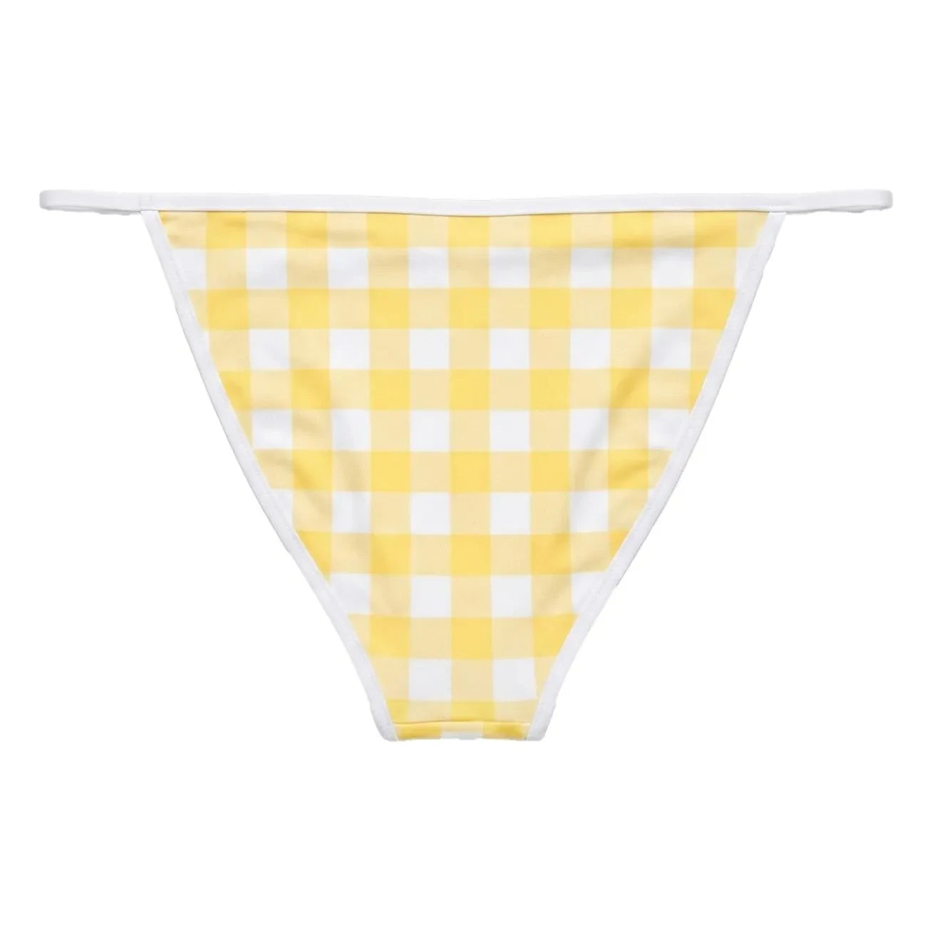 Smallable Woman - Hilda Plaid Bikini Bottom | Yellow