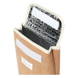 Adorna - Linen Insulated Lunch Bag | Terracotta
